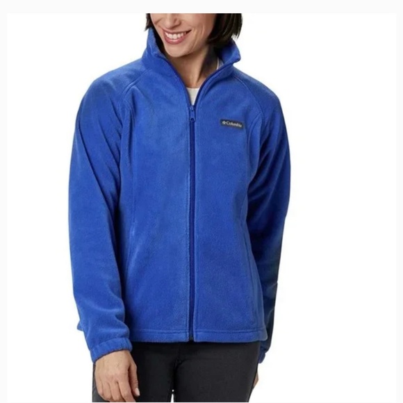 Columbia Tops - Columbia Women's Benton Springs Lapis Blue Fleece Jacket Size M Style WL6439